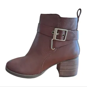 Liverpool Los Angeles Womens Ankle Leather Bootie Shoes Various Sizes
