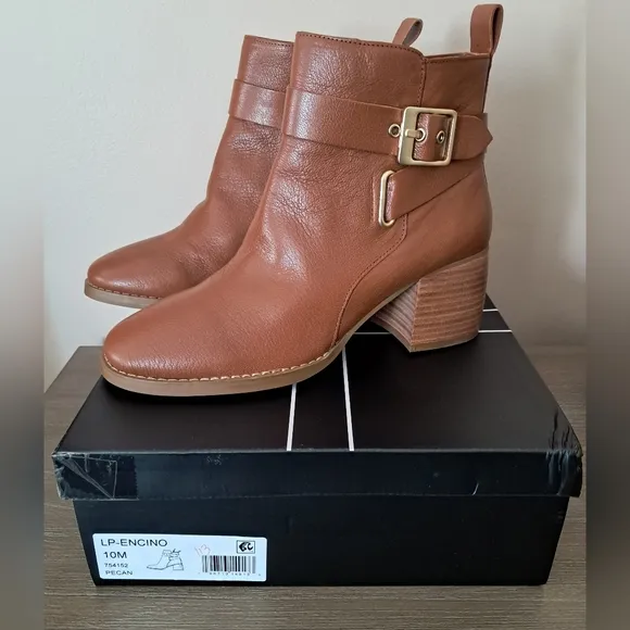 Liverpool Los Angeles Womens Ankle Leather Bootie Shoes Various Sizes
