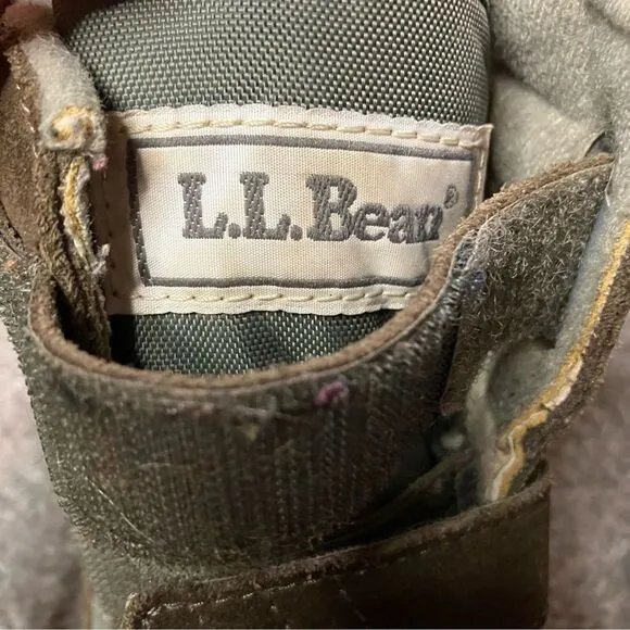 L.L. Bean Vintage Men’s High Top Boots Suede Size 8W