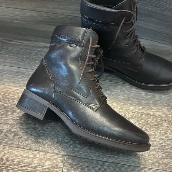LLBean brown leather boots woman’s size 8 (n69)