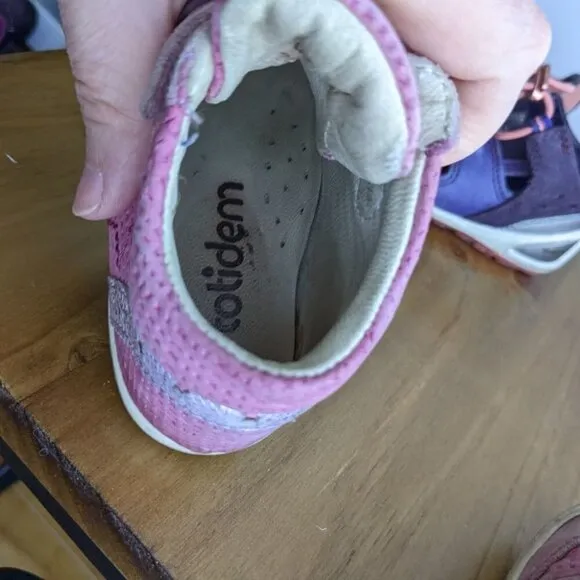 Lot ecco biom size 22 toddler 6 us Totidem leather boots size 23 @s4
