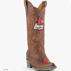 Louisville Game day cowboy boots.
