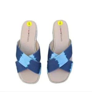 Lucky Brand Gayte Espadrilles Tie Dye Sandals 7M