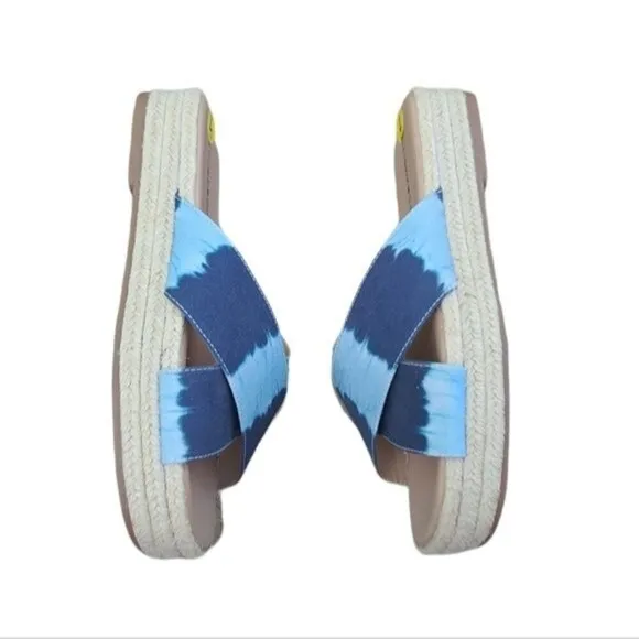 Lucky Brand Gayte Espadrilles Tie Dye Sandals 7M