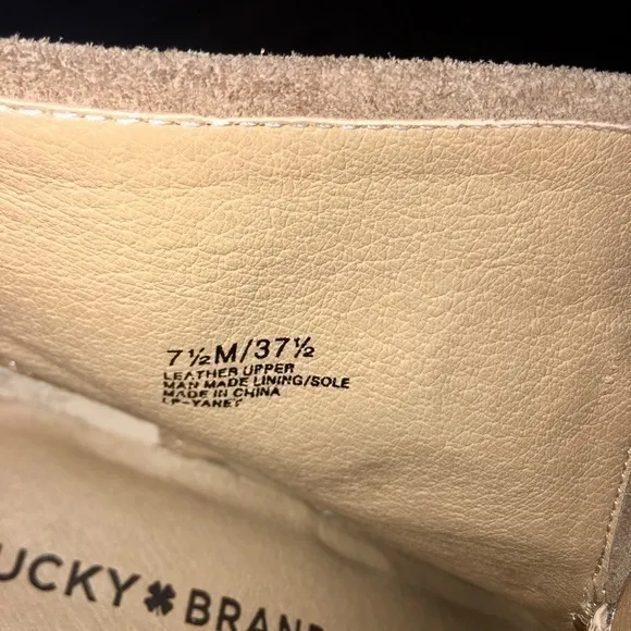 LUCKY BRAND Yaney Suede‎ Bootie NEW No Box …