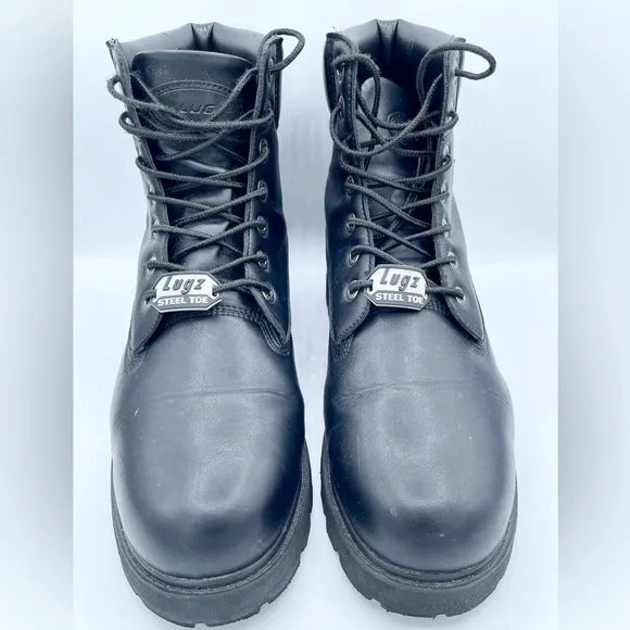 Lugz Men's Black Boots Size 12