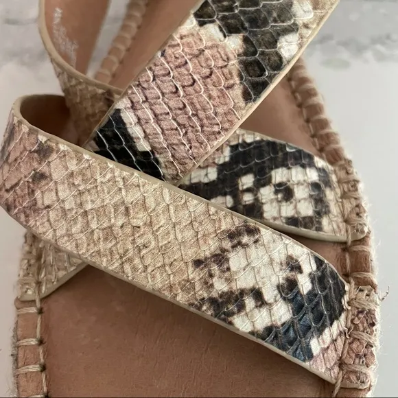 Madewell ‘ Malia’ Leather Espadrilles Sandals