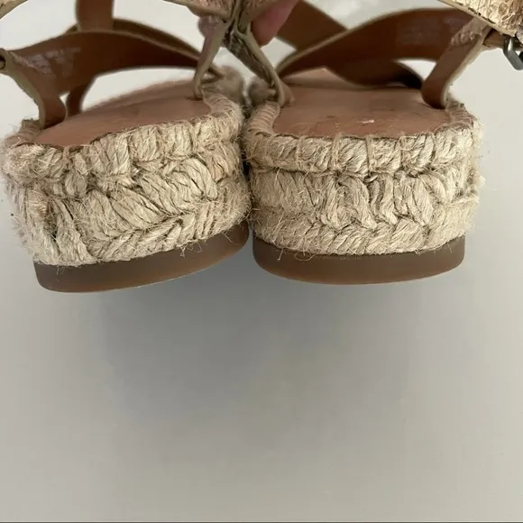 Madewell ‘ Malia’ Leather Espadrilles Sandals