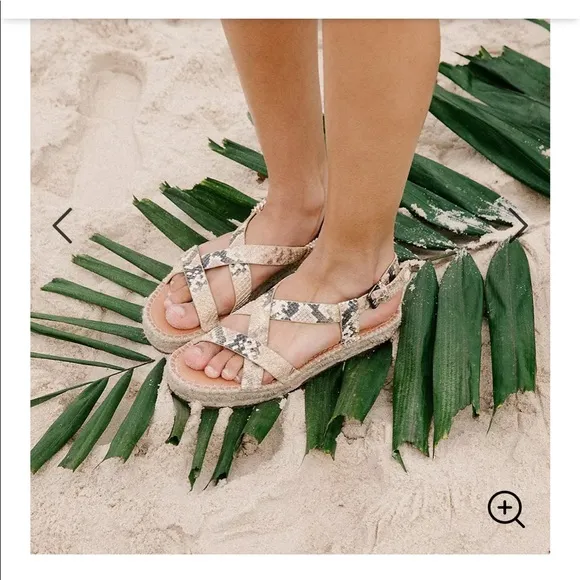 Madewell ‘ Malia’ Leather Espadrilles Sandals