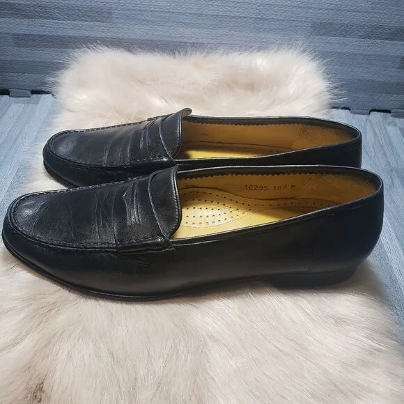 Magnanni Black leather Men's shoes