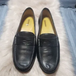 Magnanni Black leather Men's shoes