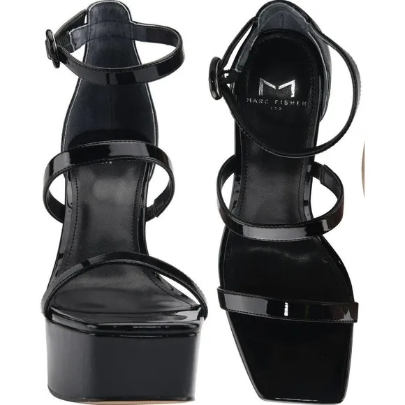 Marc Fisher LTD Frita Platform Sandal Women Black