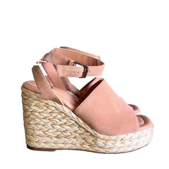 Marc Fisher LTD Nelly Espadrille Wedge Women's Sandal Size 9.5 SKU#241261