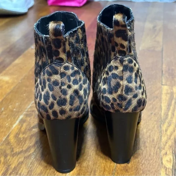 Marc Fisher new no box real fur ankle boots size 6.5