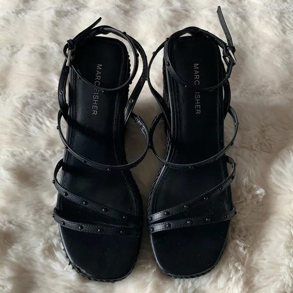 Marc Fisher Platform Sandals, Size 8