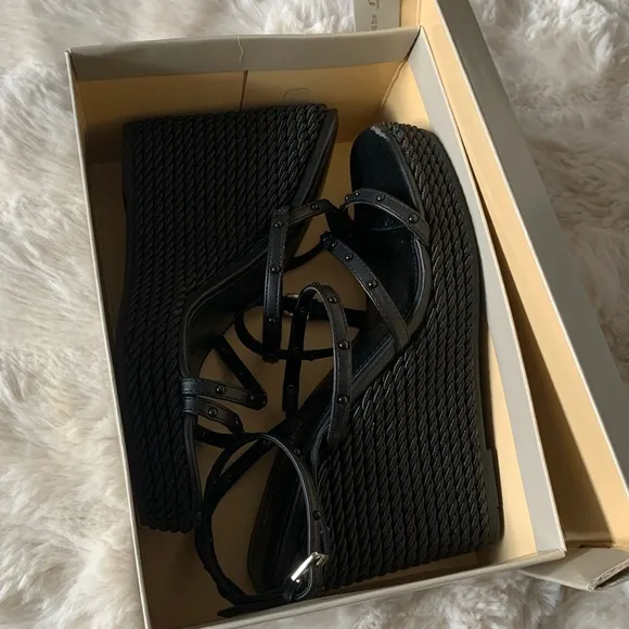 Marc Fisher Platform Sandals, Size 8