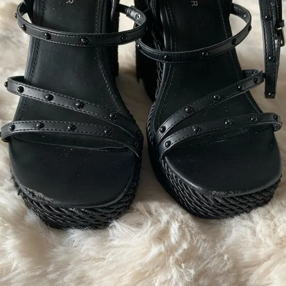 Marc Fisher Platform Sandals, Size 8