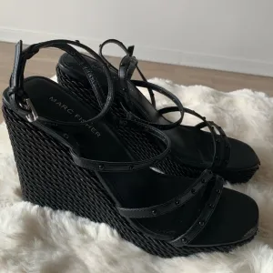 Marc Fisher Platform Sandals, Size 8