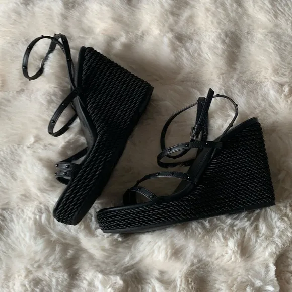Marc Fisher Platform Sandals, Size 8