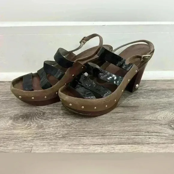 Marc Jacobs Women's Black Sandals Size 39