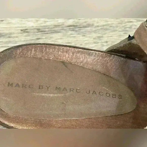 Marc Jacobs Women's Black Sandals Size 39
