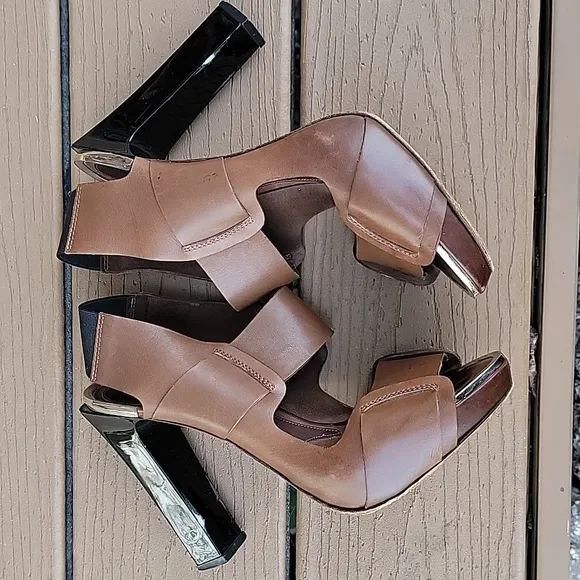 Marni Platform Slingback Sandals - Size 39.5
