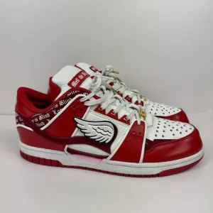 Mell The Artist &quot;Cupid Low&quot; Men's 11 Custom Sneakers Shoes Red Dunk