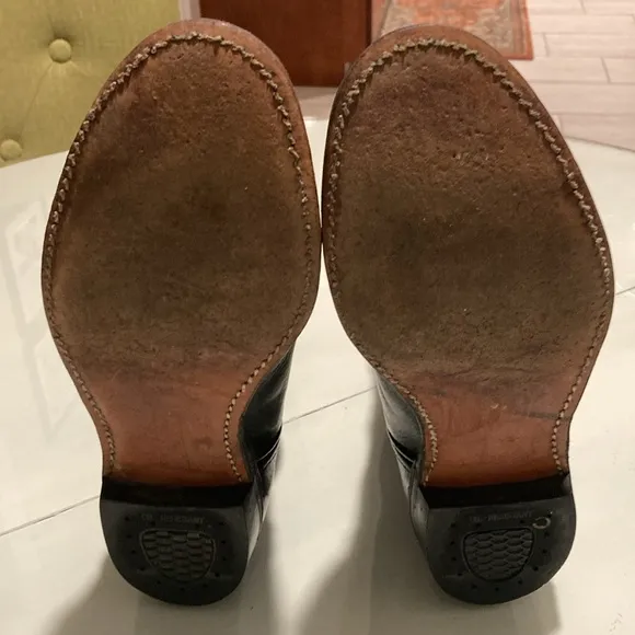 Men’s 10.5 inch tall leather bootsSize 10 1/2