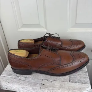Men's Allen Edmonds Wingtip Shoes concord Model Size 12 aaa