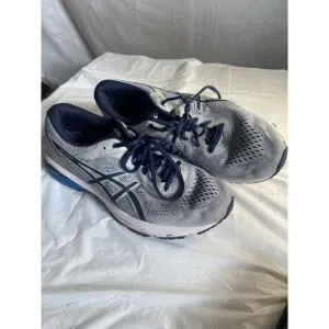 Men's Asics GT-1000 6 Running Shoes- Gray/Navy- Size‎ 9.5-Excellent Condition