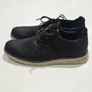 Men's Brown Leather Shoes Dr Scholls. Sz 11 mens