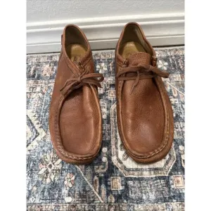 Men's HOMMES Originals Clarks Shoes Brown Leather Men’s Size 10.5 M