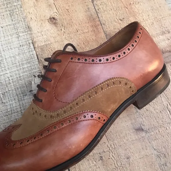 Mens Luca Falcone Dress Shoes size 9 1/2