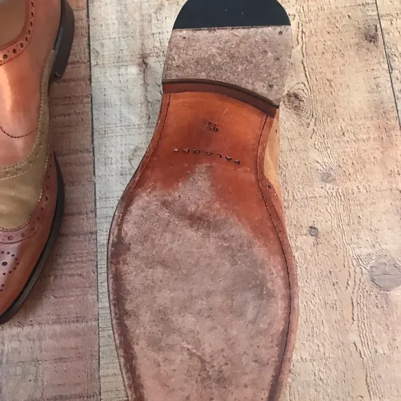 Mens Luca Falcone Dress Shoes size 9 1/2