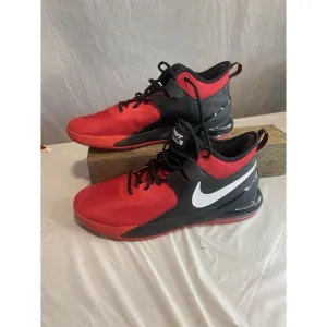 Men's Nike Air Max Impact University Red &amp; Black C11396-600- Size 13-Great Cond.