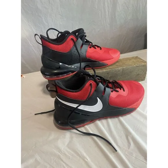 Men's Nike Air Max Impact University Red &amp; Black C11396-600- Size 13-Great Cond.