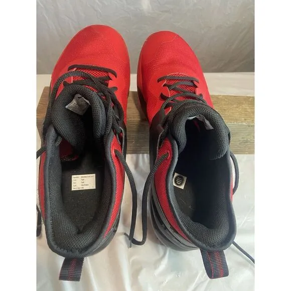 Men's Nike Air Max Impact University Red &amp; Black C11396-600- Size 13-Great Cond.