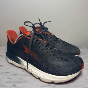 Men’s Size 10.5 Altra Provision 6 Athletic Running Shoes Black and Orange Casual