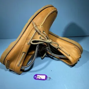 Mens Sperry Top-Sider Leeward Moc 2-Eye Boat Shoes US 11M Light Brown Leather
