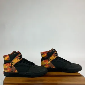 Mens Supra Rothco Vaider Camo Black High Top Skateboarding‎ Shoes Size 6 M GUC