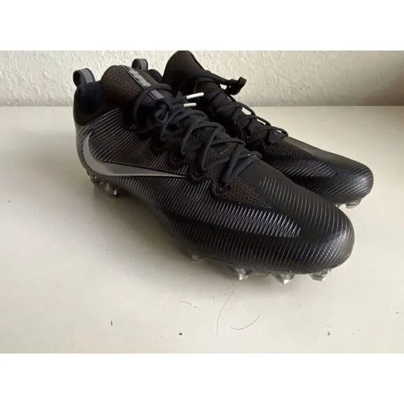Men’s Sz 16 Nike Vapor Untouchable Pro Football Cleats Black Silver 833385-002