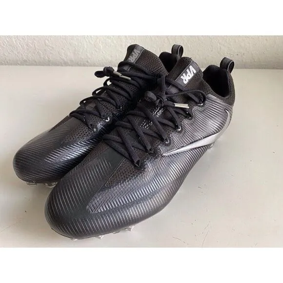 Men’s Sz 16 Nike Vapor Untouchable Pro Football Cleats Black Silver 833385-002