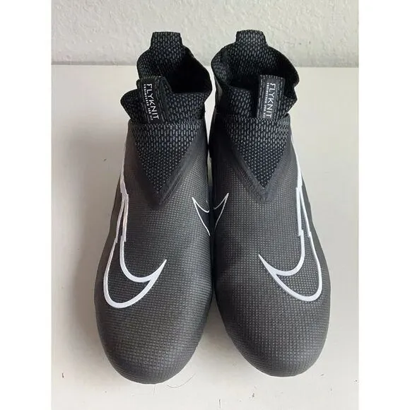 Men's  Sz 11.5 Nike Alpha Menace Elite 3 Black Football Cleats CT6648-010 NEW