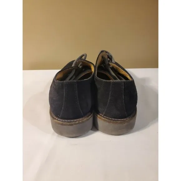 Men's UGG Collection Black Leather Shoes, Size 7.5, 1004617