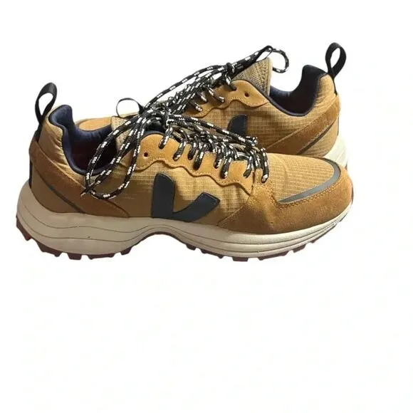 Men’s VEJA VENTURI RIPSTOP TENT NAUTICO tan &amp; navy athletic shoes sneakers sz 11