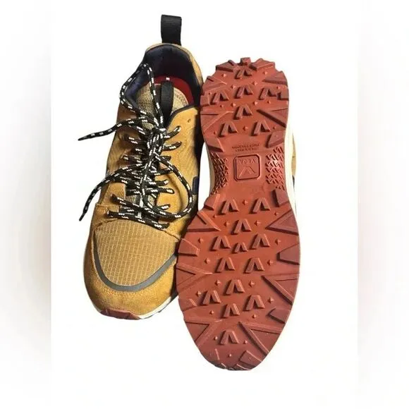 Men’s VEJA VENTURI RIPSTOP TENT NAUTICO tan &amp; navy athletic shoes sneakers sz 11
