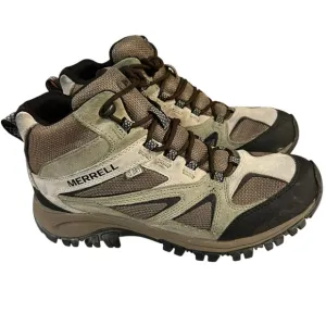 Merrell Athletic Shoes Brown and Black with High-Top Design