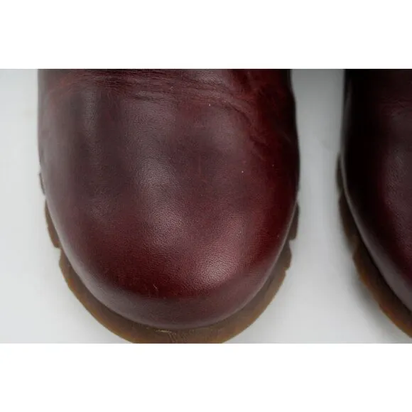 Merrell Cinnamon Smooth Leather Wedge Ankle Booties Women's Sz 7 Shoes