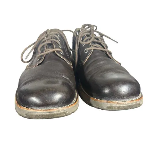 MERRELL REALM MEN’S EXPRESSO LEATHER LACE UP OXFORD DRESS SHOES SIZE 10