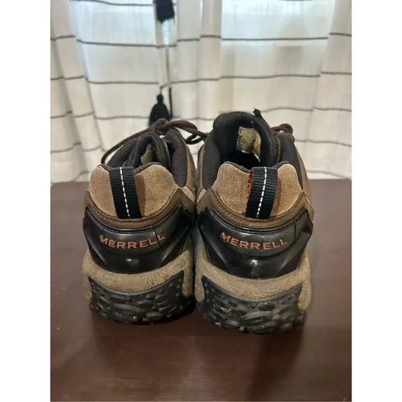 Merrell Shoes Mens  9.5 Chameleon Velocity Chocolate 50630 Brown Leather LaceUp